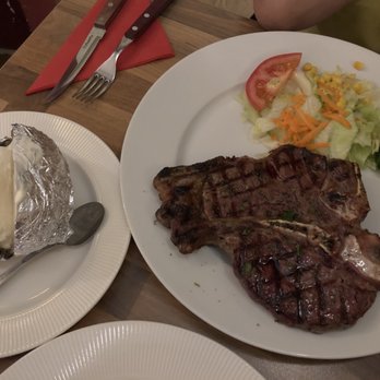 TER - T bone steak with baked potato - Steakhouses Near Me - Amsterdam, New Hampshire TER - T bone steak with baked potato - Steakhouses Near Me - Amsterdam, New Hampshire