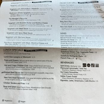 The Old Spaghetti Factory - Menu - Italian Near Me - New Westminster, British Columbia The Old Spaghetti Factory - Menu - Italian Near Me - New Westminster, British Columbia