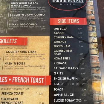 Brick House Diner - Menu - Diners Near Me - Midlothian, Virginia