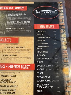 Menu photo 8 Brick House Diner Midlothian, VA