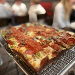Bronx House Pizza - Nuts & Bolts Detroit Pizza