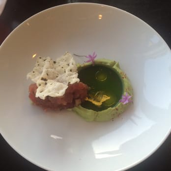 The Loft - Yellowfin Tuna Tartare. Avocado Mouse - New American Near Me - Laguna Beach, California The Loft - Yellowfin Tuna Tartare. Avocado Mouse - New American Near Me - Laguna Beach, California