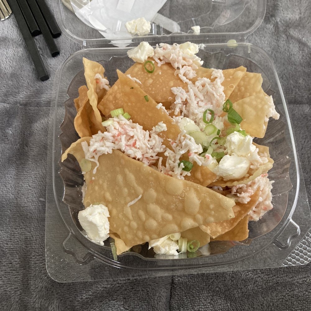 River St. Poké Bar - Crab Rangoon nachoc - Poke Near Me - Troy, New York