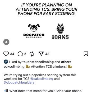 The Oaks - Opportunity to tell members you're closing early - Rock Climbing Near Me - Berkeley, California