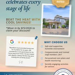 Wyndham Court of Plano - Beat the Heat with Cool
Savings at Wyndham Court of Plano! 

 20% OFF ON ROOM RATES!