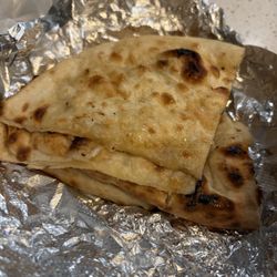 Bar BQ Village Halal Restaurant - Garlic Naan