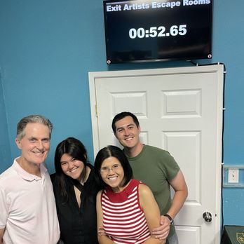 Exit Artists Escape Rooms - We won with less than a minute to spare!! - Escape Games Near Me - Burbank, California Exit Artists Escape Rooms - We won with less than a minute to spare!! - Escape Games Near Me - Burbank, California