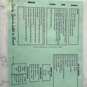 Almost There - Menu's - American Near Me - Tappahannock, Virginia Almost There - Menu's - American Near Me - Tappahannock, Virginia