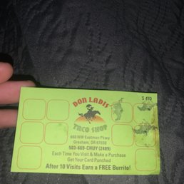 Punch card
