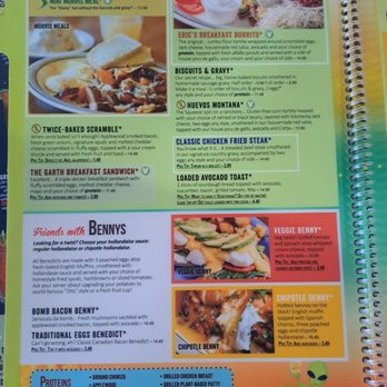 Squeeze In - Menu - Breakfast & Brunch Near Me - Carson City, Nevada