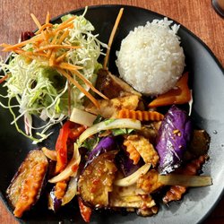 Khoom Lanna - Yummy! Thai Basil Eggplant