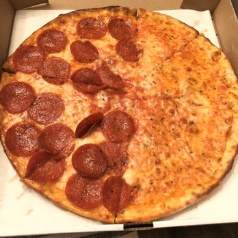 Brick & Brew - Half pepperoni half cheese - Pizza Near Me - Franklin, New Jersey