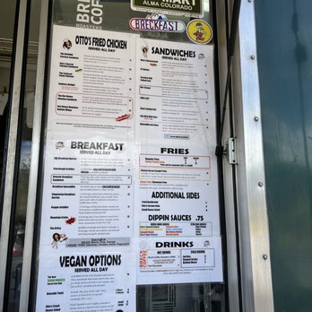 Otto's Food Cart - Menu - American Near Me - Alma, Colorado