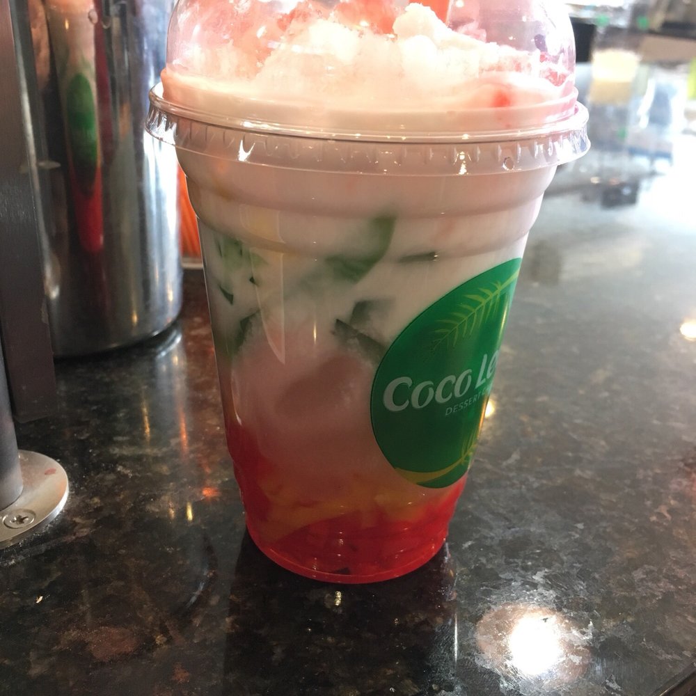 Coco Leaf - Ché Thai (I got excited and started mixing before remembering to take a picture) - Coffee & Tea Near Me - Boston, Massachusetts