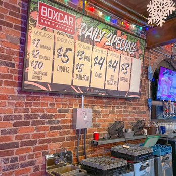 Boxcar Bar + Arcade - Bars Near Me - Greensboro, North Carolina Boxcar Bar + Arcade - Bars Near Me - Greensboro, North Carolina