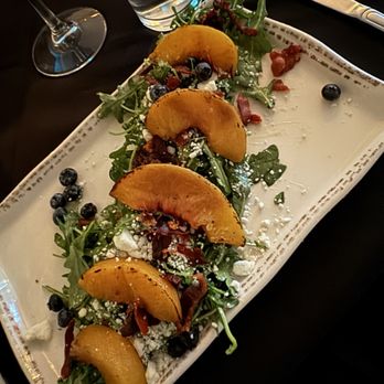Black Sheep Restaurant - Peach salad - New American Near Me - Blue Ridge, Georgia