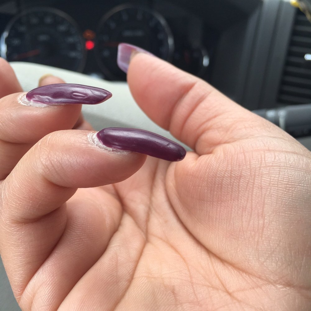 There's dimpling and warping. Not to mention the lengths were disproportionate.