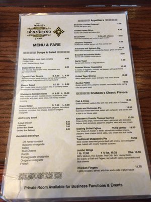 Menu photo 7 The Irish Shebeen Etobicoke, ON Menu photo 7 The Irish Shebeen Etobicoke, ON