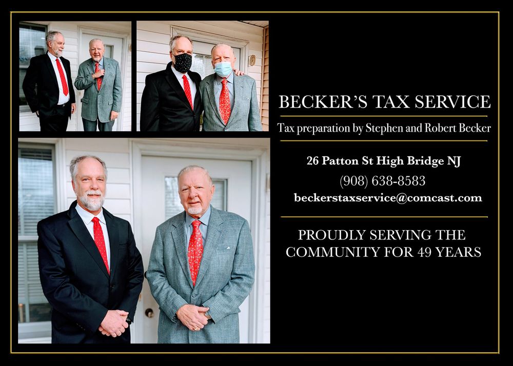 BECKER’S TAX SERVICE Updated September 2024 26 Patton St, High