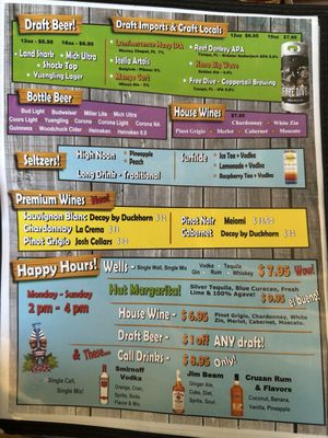 Menu photo 1 Nokomo's Sunset Hut Nokomis, FL Menu photo 1 Nokomo's Sunset Hut Nokomis, FL