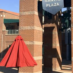 Plaza sign