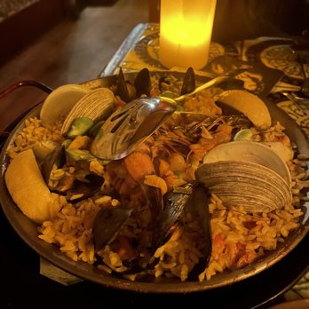 Dali Restaurant & Tapas Bar - Seafood Paella - Spanish Near Me - Somerville, Massachusetts