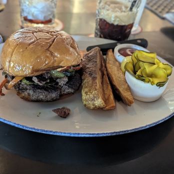 The Original Ninfa's on Navigation - Fajita burger and potato wedges - Mexican Near Me - Houston, Texas The Original Ninfa's on Navigation - Fajita burger and potato wedges - Mexican Near Me - Houston, Texas