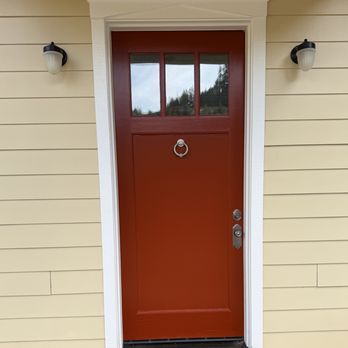 Chris Powell Painting - Beautifully restored front door looks like new - Painters Near Me - Ukiah, California Chris Powell Painting - Beautifully restored front door looks like new - Painters Near Me - Ukiah, California
