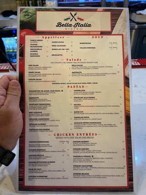 Menu photo 7 Bella Italia Bistro Northlake, TX