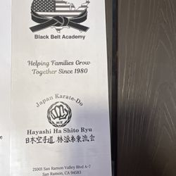All American Black Belt Academy - Leaflet