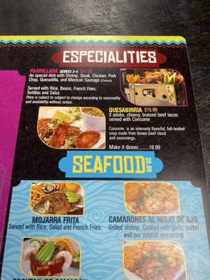 Menu photo 1 Los 2 Pollos Rolling Meadows, IL