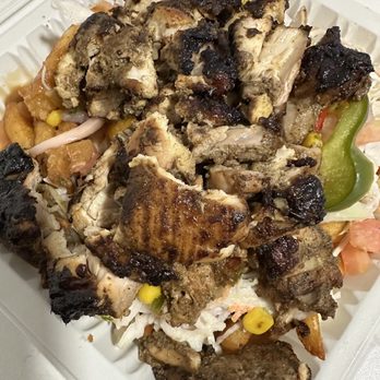 Scotty Bons - Jerk Chicken Poutine - Caribbean Near Me - Markham, Ontario