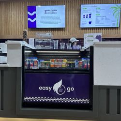 One of checkout spots