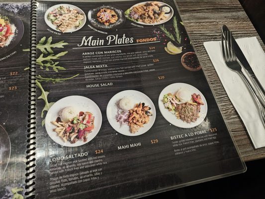 Menu photo 1 Mancora Peruvian Cuisine Alhambra, CA