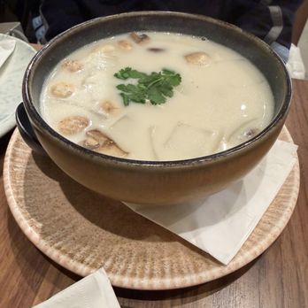Thairoomgrand - Coconut Soup (Tom Kha) - Thai Near Me - Newmarket, Ontario Thairoomgrand - Coconut Soup (Tom Kha) - Thai Near Me - Newmarket, Ontario