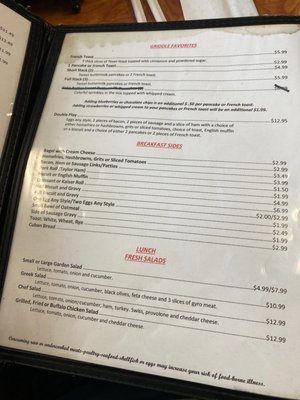 Menu photo 1 The New York Diner Valrico, FL Menu photo 1 The New York Diner Valrico, FL