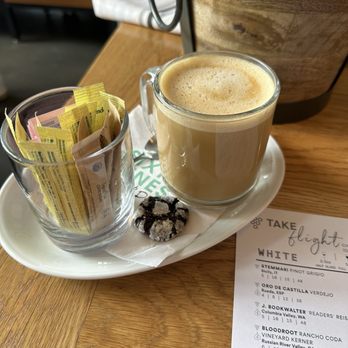 Sixty Vines - Oat milk latte - New American Near Me - Nashville, Tennessee Sixty Vines - Oat milk latte - New American Near Me - Nashville, Tennessee