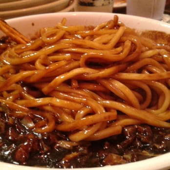 Dowon Chinese Restaurant - After mixing the Ja Jang Mein - Chinese Near Me - Honolulu, Hawaii Dowon Chinese Restaurant - After mixing the Ja Jang Mein - Chinese Near Me - Honolulu, Hawaii