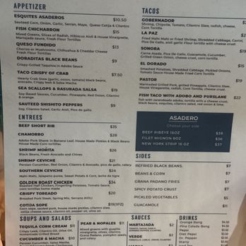 Asaderos Mexican Grill - Dinner Menu - Mexican Near Me - Germantown, Tennessee Asaderos Mexican Grill - Dinner Menu - Mexican Near Me - Germantown, Tennessee