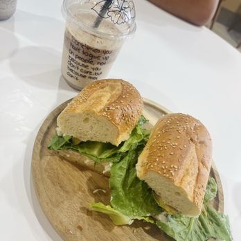 parfait Cafe - Chicken Salad Sandwich Farrero Milkshake - Gelato Near Me - Fair Lawn, New Jersey