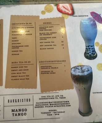 Menu photo 2 Mango Tango Asian Restaurant Georgetown, TX Menu photo 2 Mango Tango Asian Restaurant Georgetown, TX
