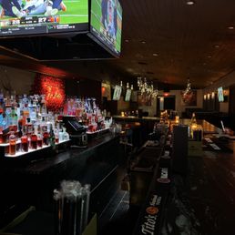 Left, bar area Left, bar area