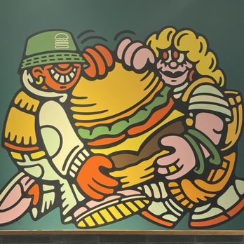 Shake Shack - Penn Station - Wall decor - Burgers Near Me - New York, New York Shake Shack - Penn Station - Wall decor - Burgers Near Me - New York, New York