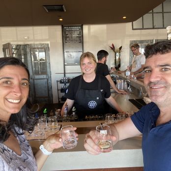 St. George Spirits - St. George staff hosting a whiskey tasting - Distilleries Near Me - Alameda, California St. George Spirits - St. George staff hosting a whiskey tasting - Distilleries Near Me - Alameda, California