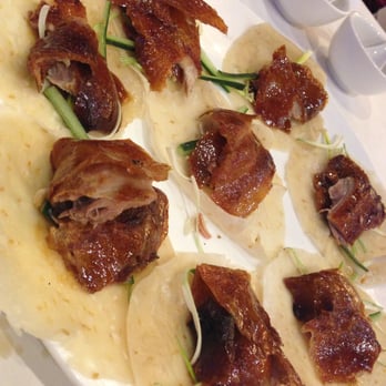 Imperial Restaurant - Dish with Peking duck at Cai - Dim Sum Near Me - Chicago, Illinois