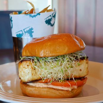 Buffalos - a sandwich and french fries on a plate - American Near Me - Bluffton, South Carolina