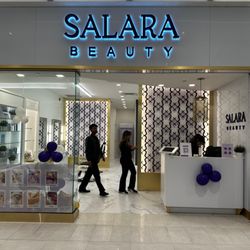 Salara Beauty - Store Front of Salara Beauty at St. Laurent Shopping Center in Ottawa Ontario.