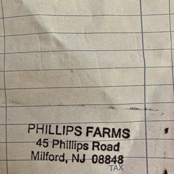 Phillips Farms - 10/30/22 - Farmers Market Near Me - Milford, New Jersey