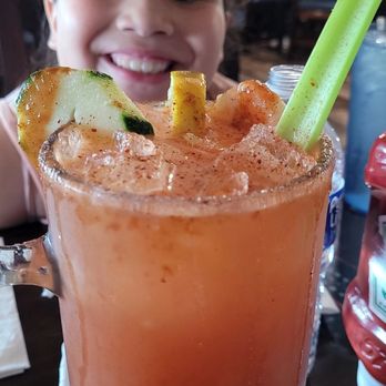Tacos Tijuana Y Mariscos - Michelada... don't worry, she didn't drink it. - Mexican Near Me - Fresno, California Tacos Tijuana Y Mariscos - Michelada... don't worry, she didn't drink it. - Mexican Near Me - Fresno, California
