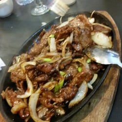 Beverly Hills Chinese Restaurant - Sizzling Mongolian Lamb, standard favourite any Chinese Restaurant